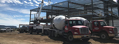 A1 Concreete Trucks at Air Bravo Hangar, Thunder Bay